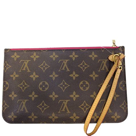 louis vuitton wristlet pochette|louis vuitton monogram pochette.